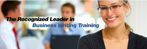 The Recognized Leader in Business Writing Training