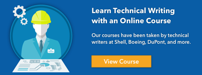 Learn technical writing with an online course