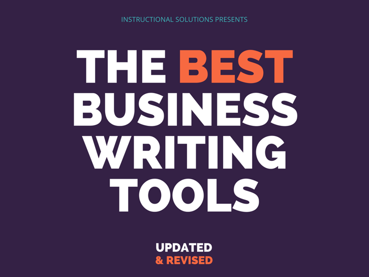 THE BEST BUSINESS WRITING TOOLS