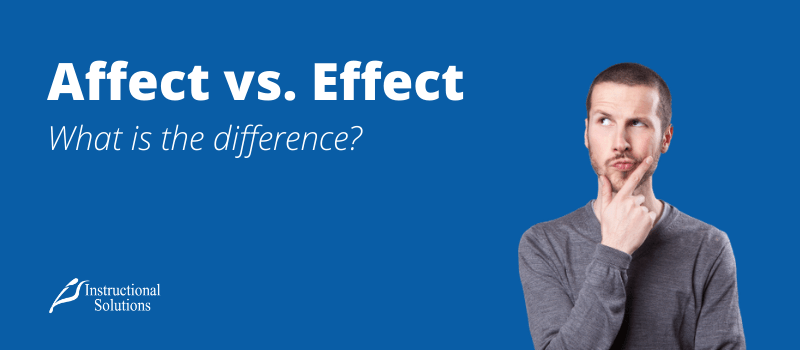 Affect vs Effect