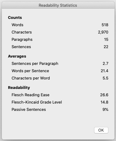 How to Enable and Use Microsoft's Readability Tool