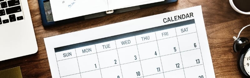 calendar-on-desk